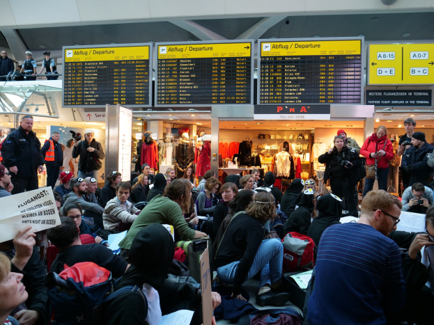 Grüne Party kündigt Warnstreik am Freitag am Münchner Airport an