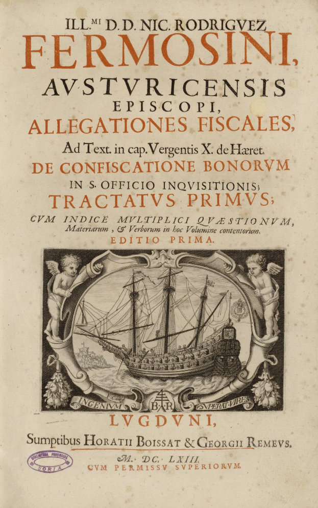 Altes Buchcover mit einem vintage-Schiff mit geblähten Segeln auf ruhiger Wasserfläche, Text in klassischer Schriftart, gedämpfte Farben.